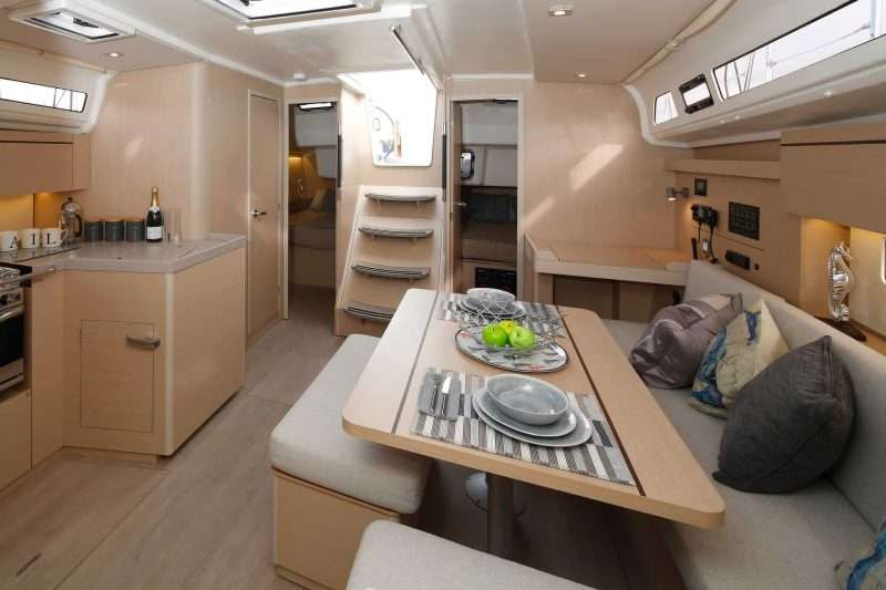 Spacious saloon