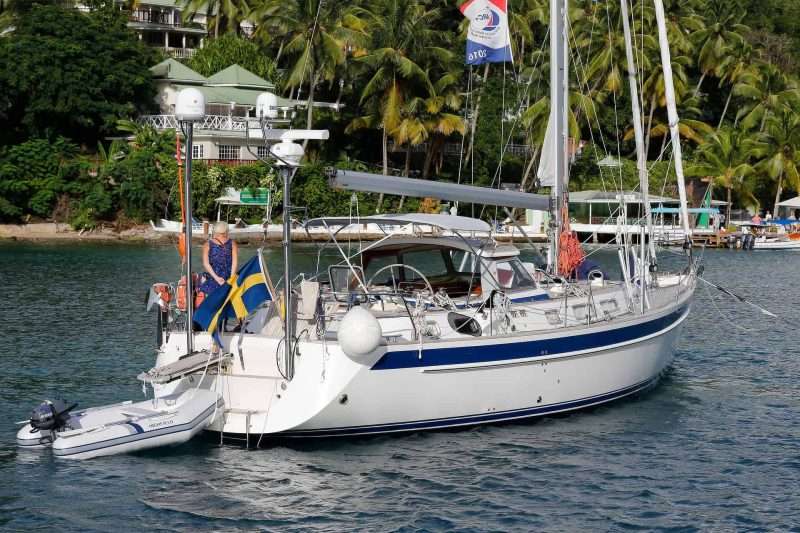 Waves hitting the stern can disturb sleep