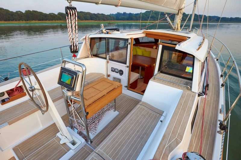 Sirius Yachts cockpit design