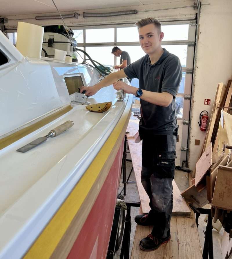 apprenticeship at Sirius-Yachts